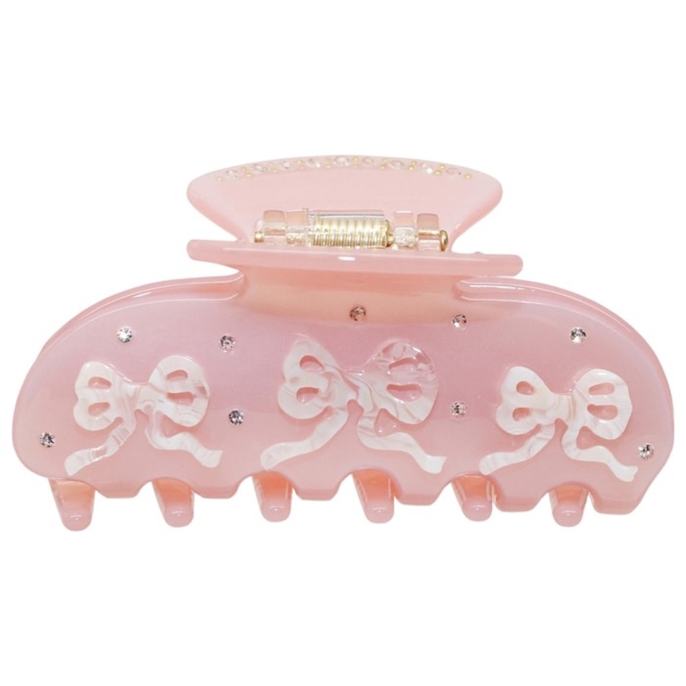 New Emi Jay Sweetheart Hair Claw Clip in Pink Pixie